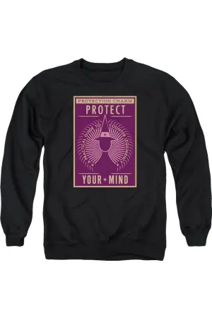 Fantastic Beasts Protect Your Mind Adult Crewneck Sweatshirt