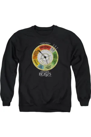 Fantastic Beasts Threat Gauge Adult Crewneck Sweatshirt