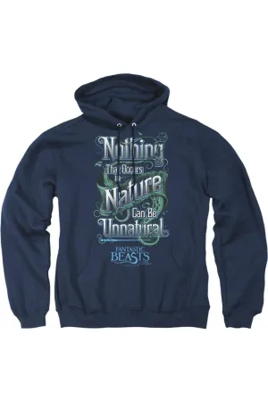 Fantastic Beasts Unnatural Adult Pull Over Hoodie / Hooded Sweatshirt