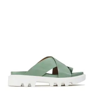 FLIGH SLIDE SANDALS LEATHER