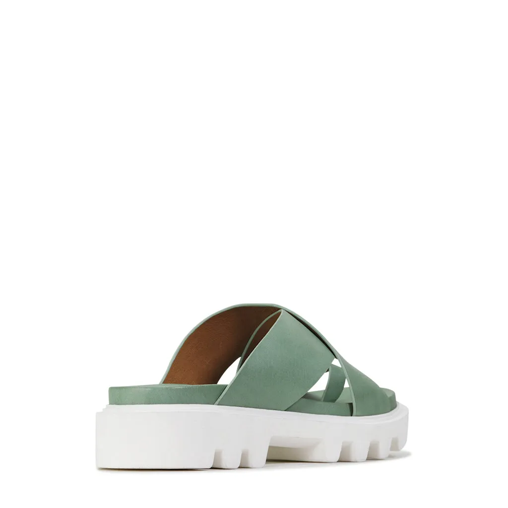 FLIGH SLIDE SANDALS LEATHER