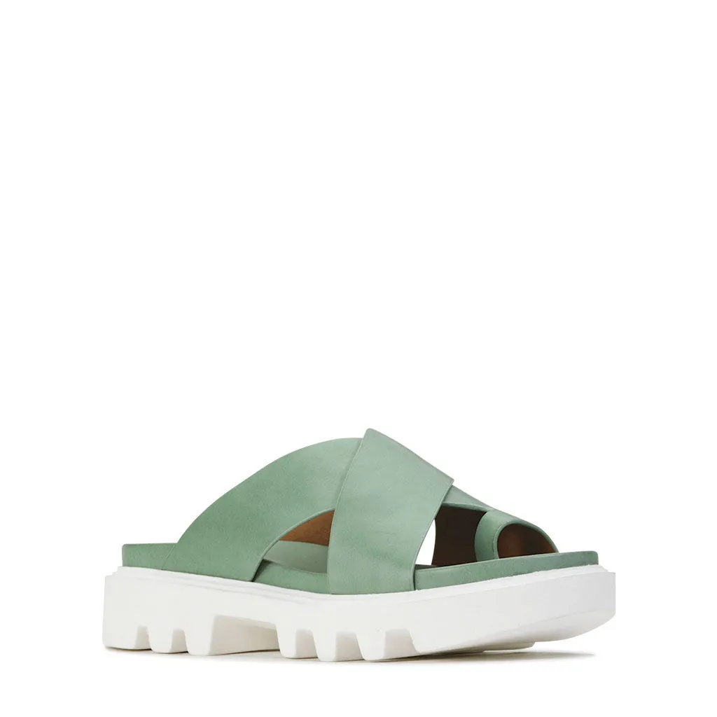 FLIGH SLIDE SANDALS LEATHER