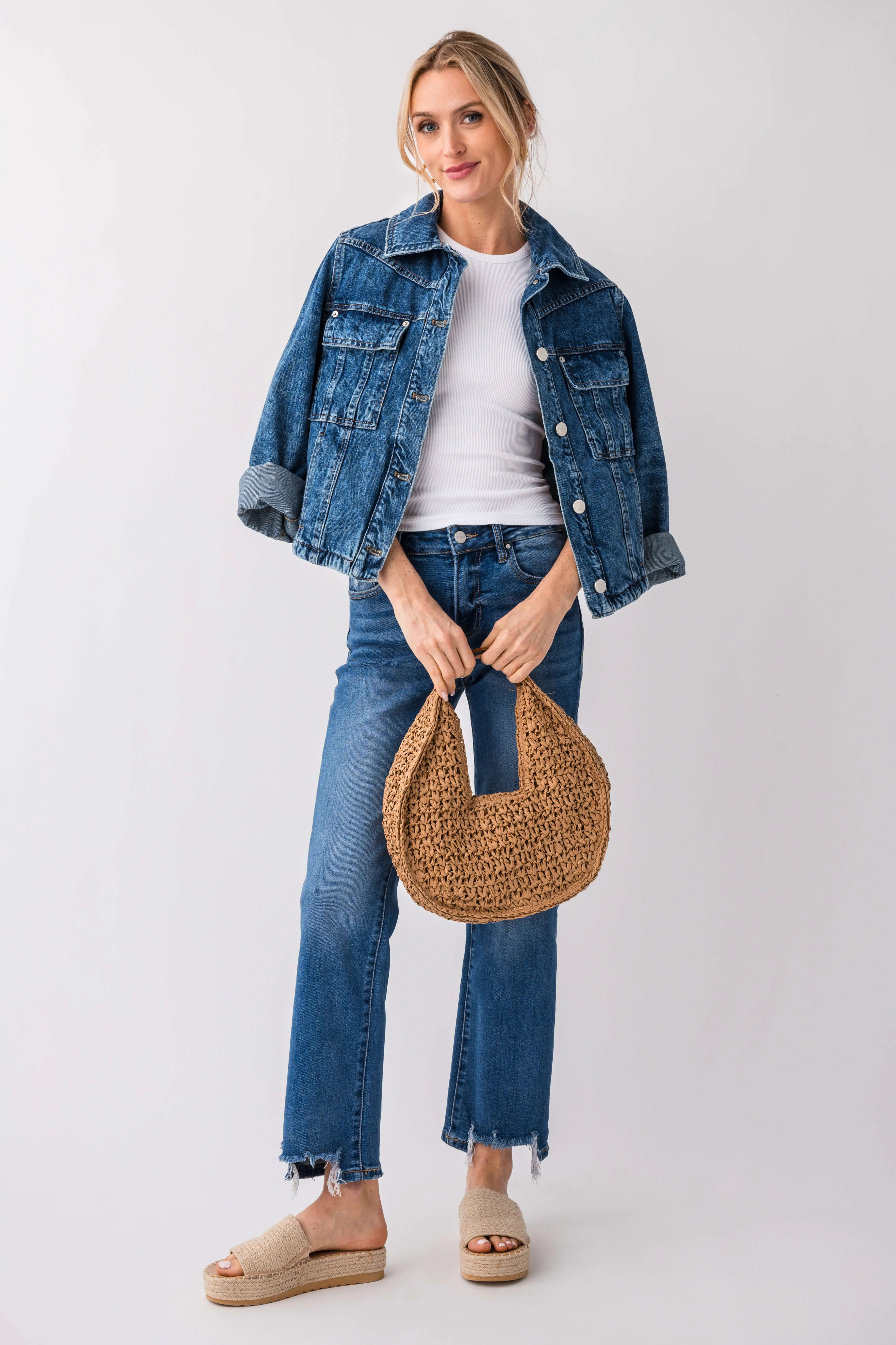 Free People Jade Denim Jacket