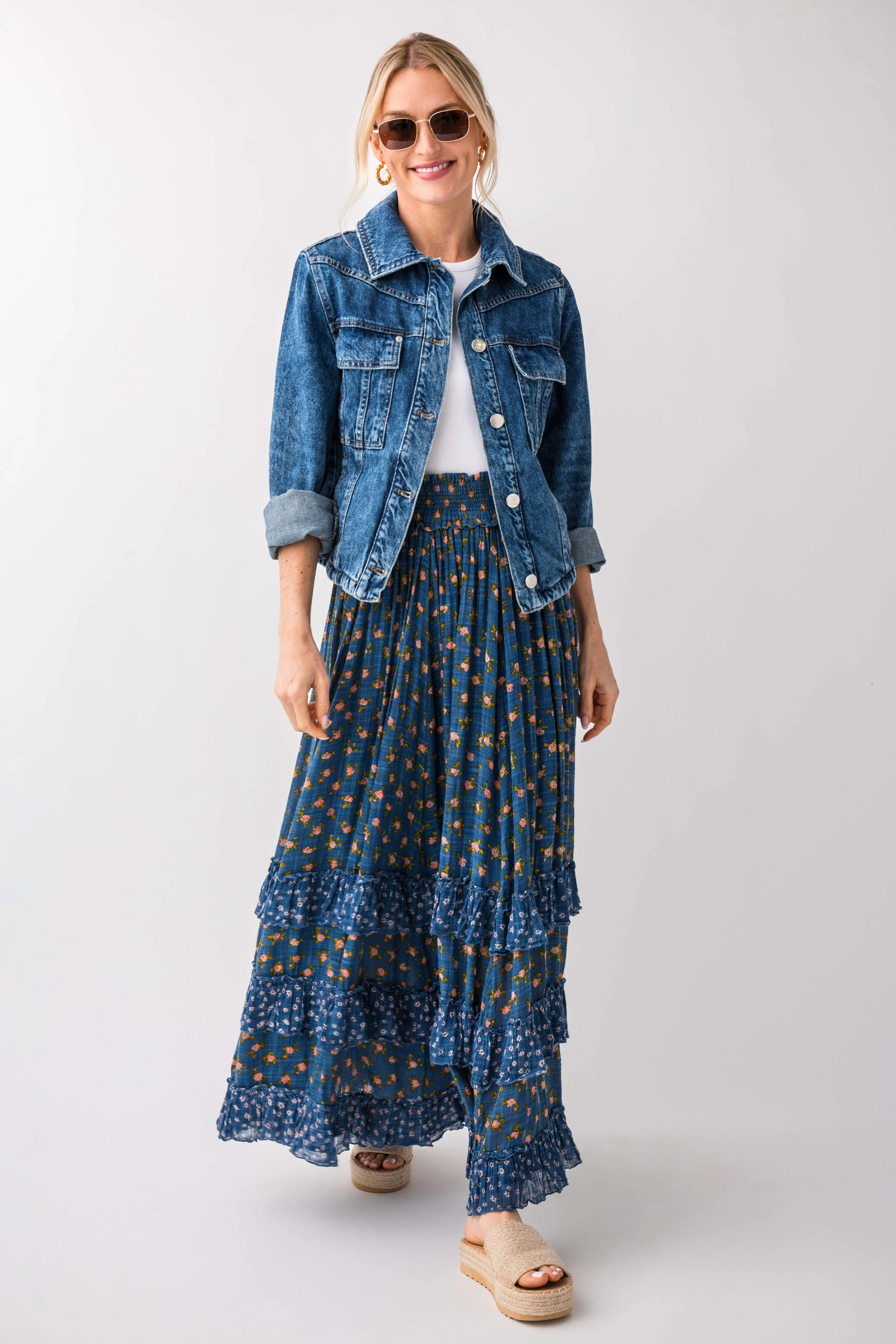 Free People Jade Denim Jacket