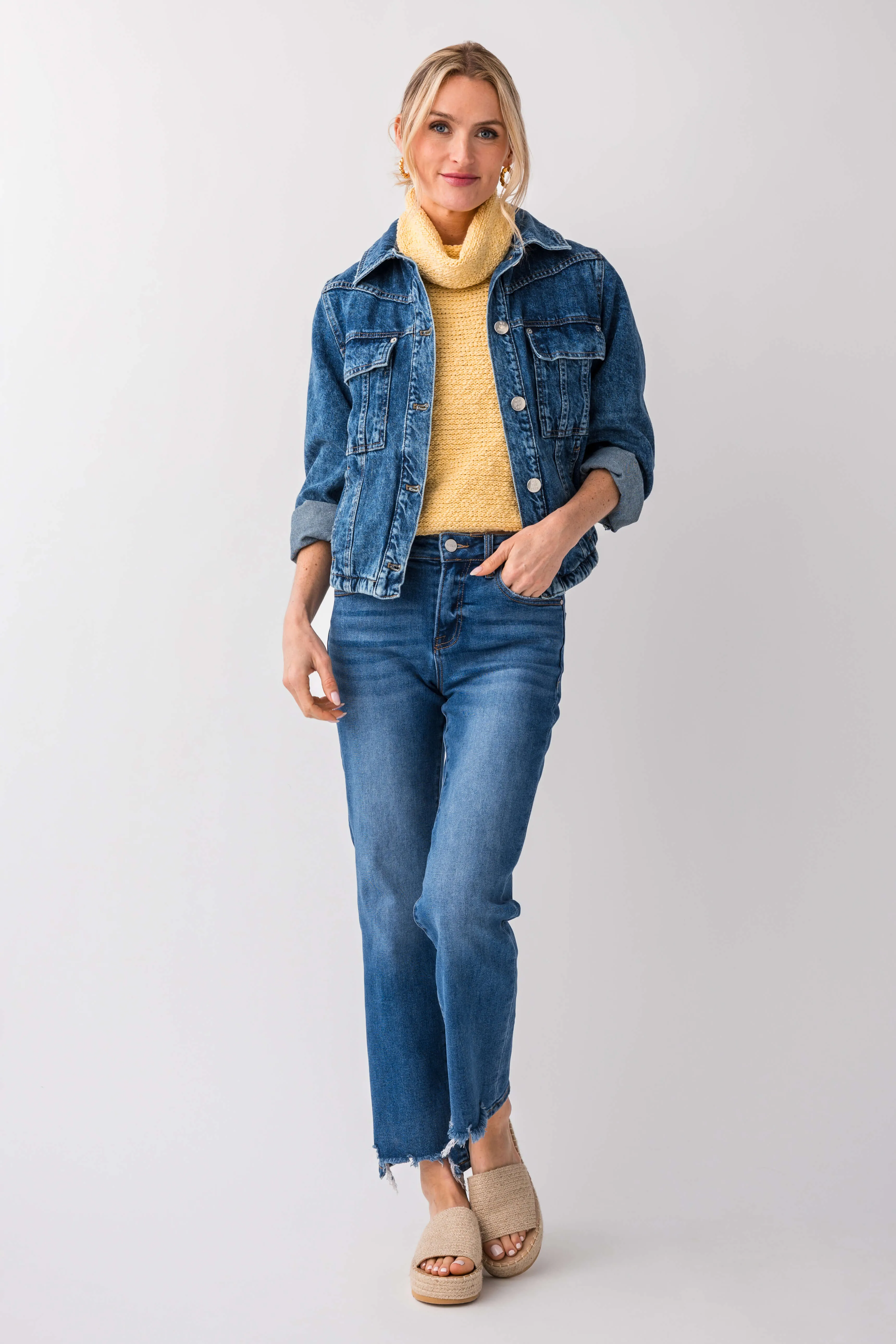 Free People Jade Denim Jacket