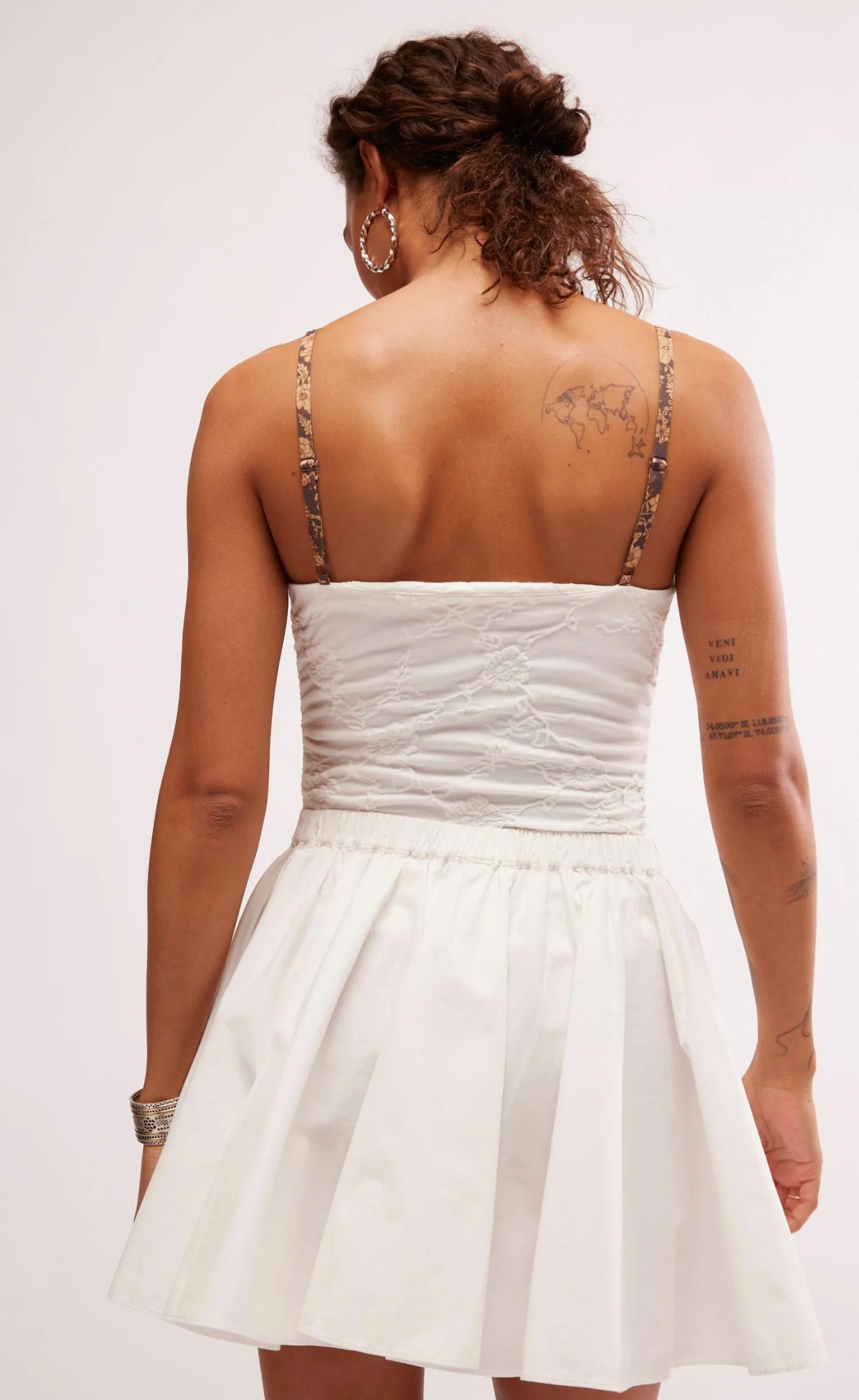 Gaia Skirt In Optic White