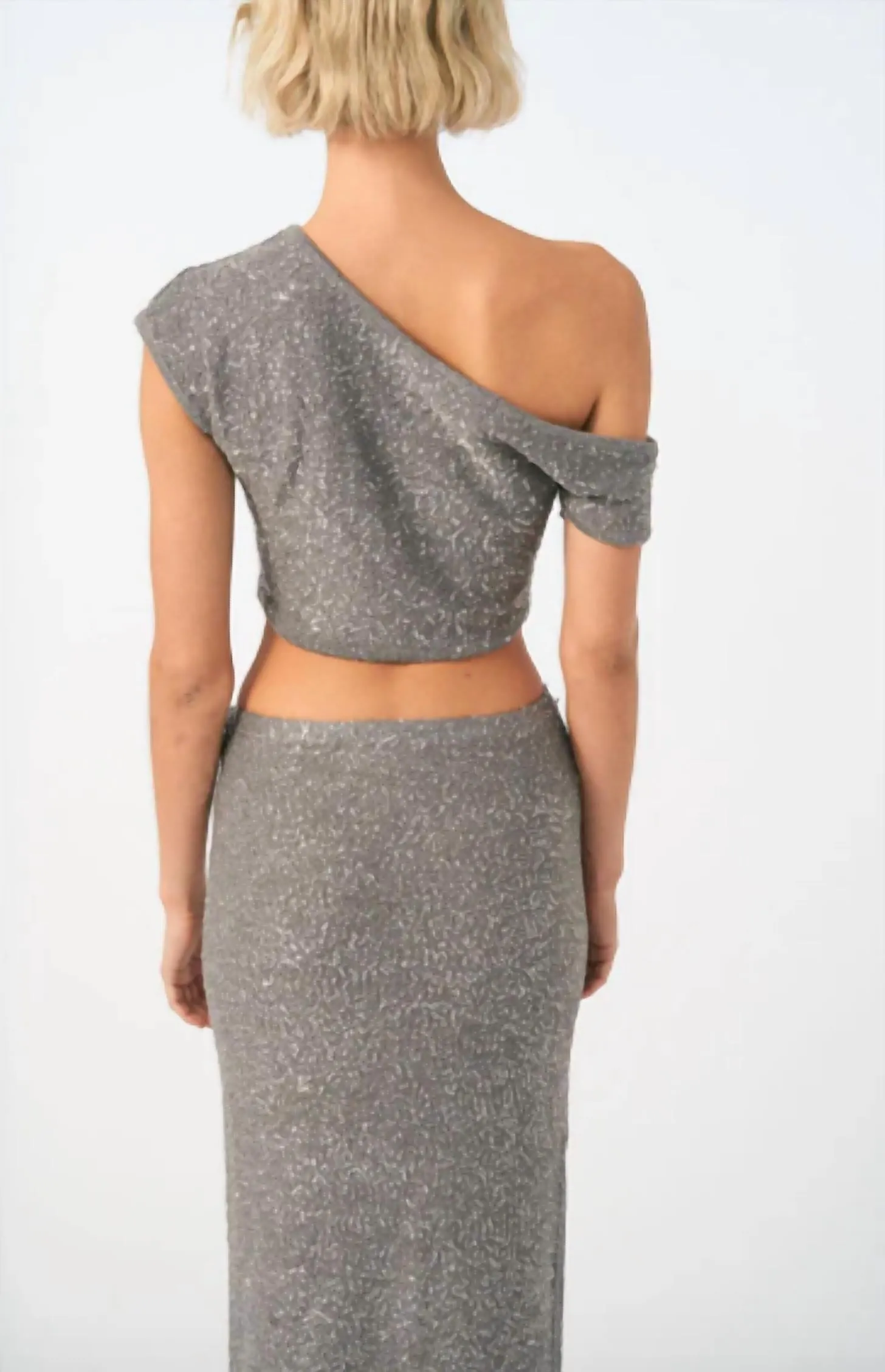 Gleam Skirt In Grey