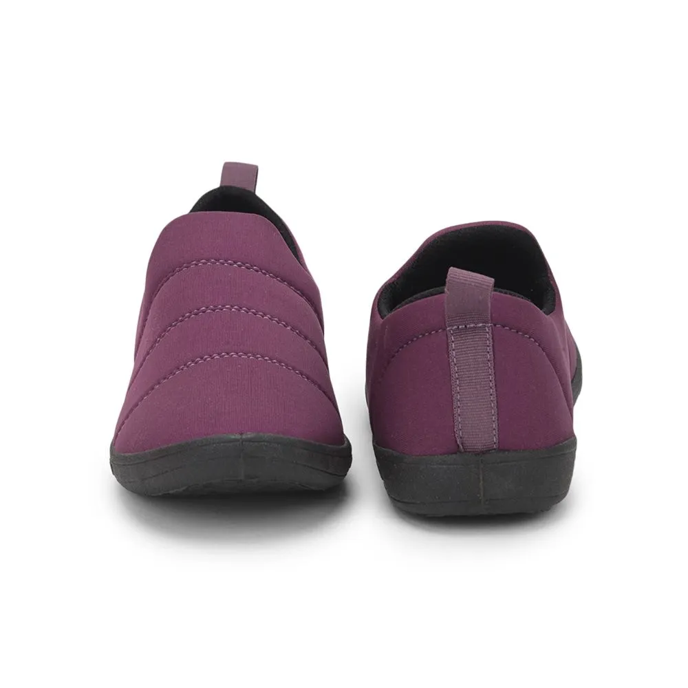 Gliders (Purple) Casual Slip on Shoes For Ladies Harvey-30 By Liberty