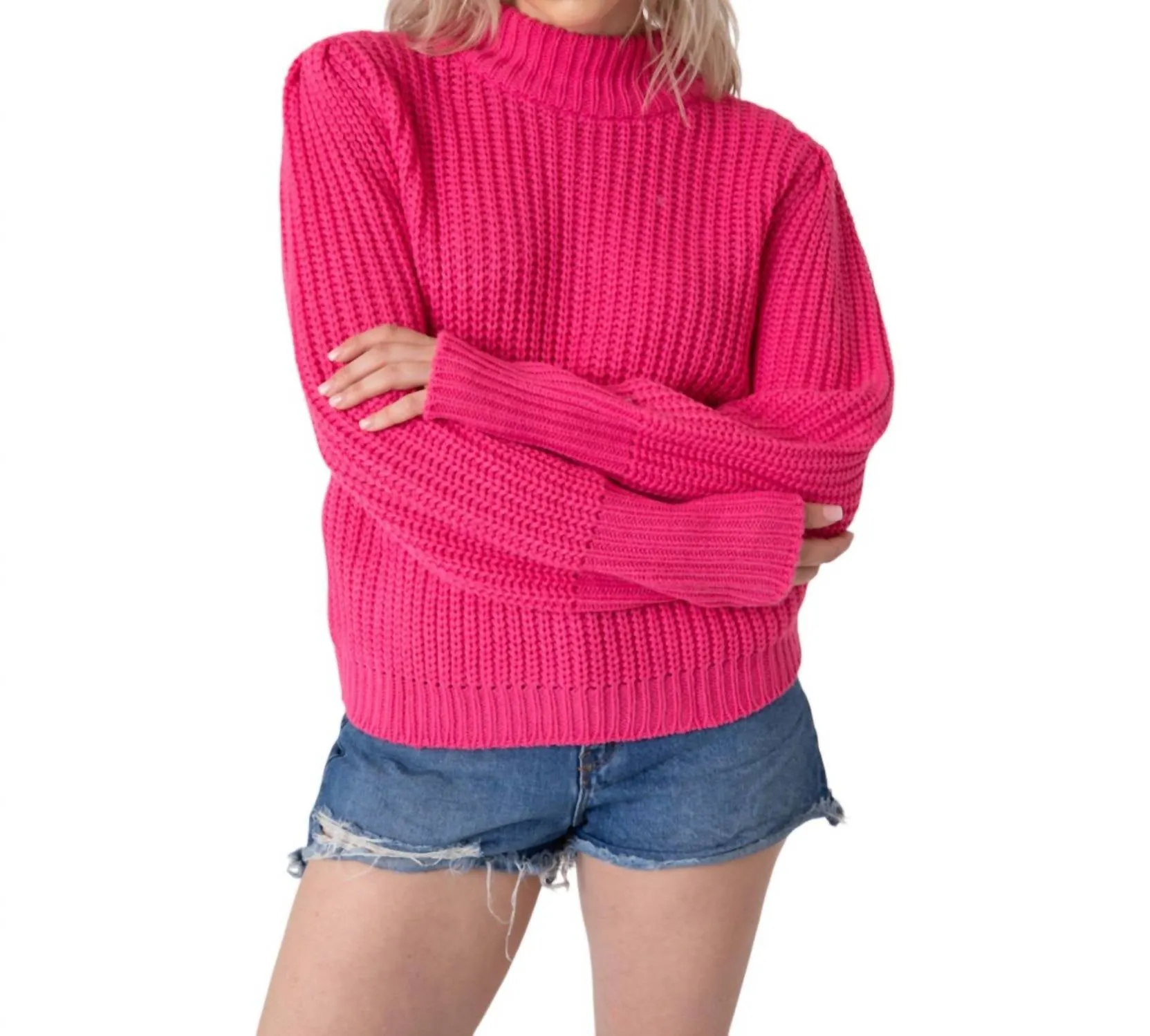 Heidi Sweater In Pink