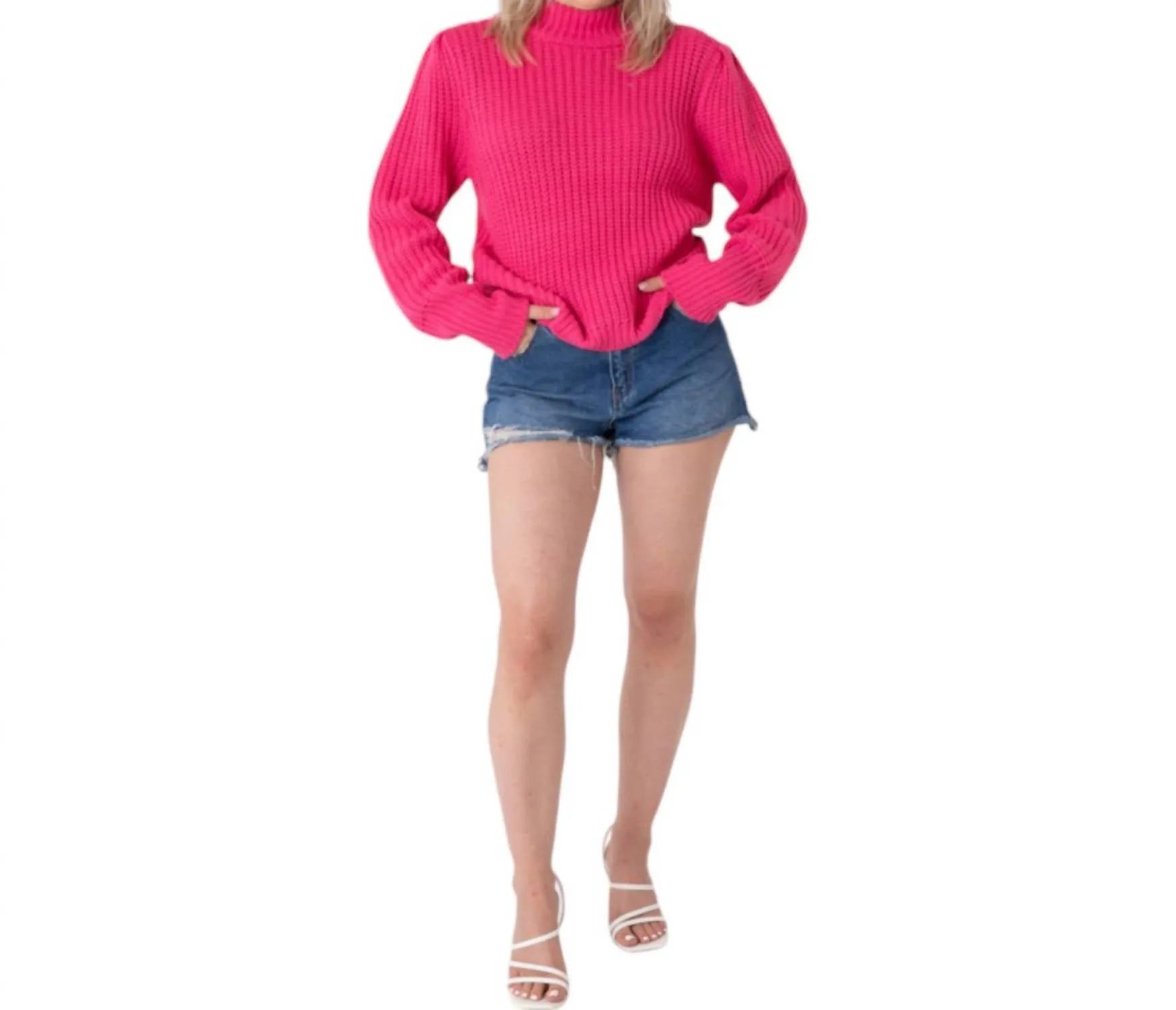 Heidi Sweater In Pink