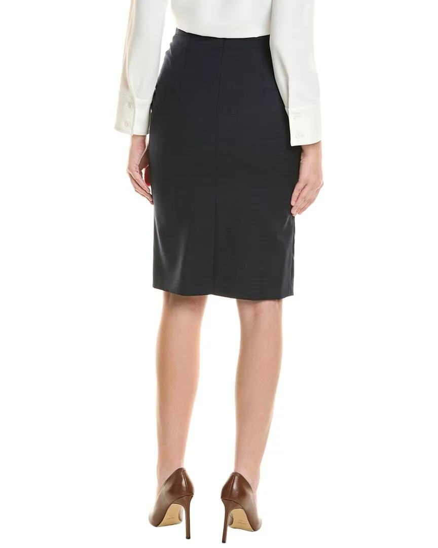 Hugo Boss Vanorda Wool Pencil Skirt