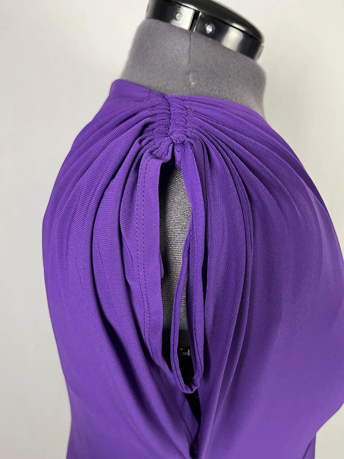 Igigi Size 26/28 Purple Twist Dress NWT