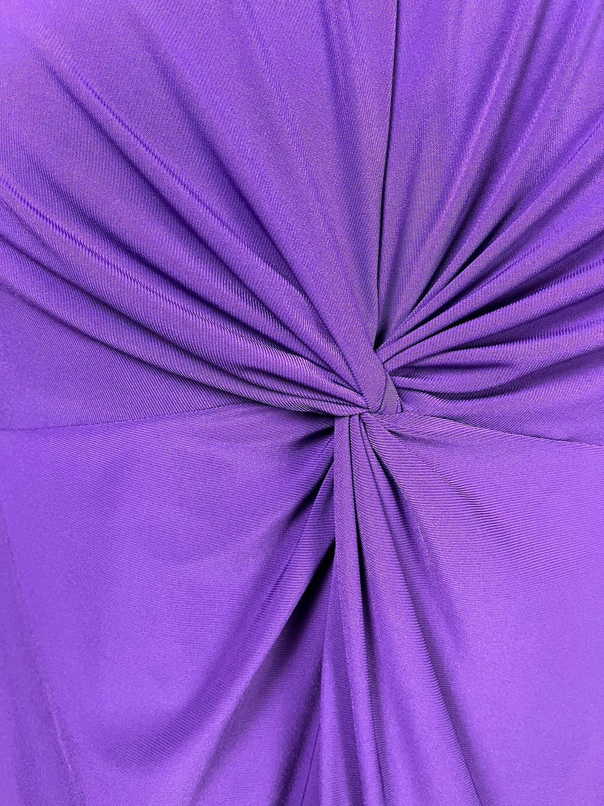 Igigi Size 26/28 Purple Twist Dress NWT