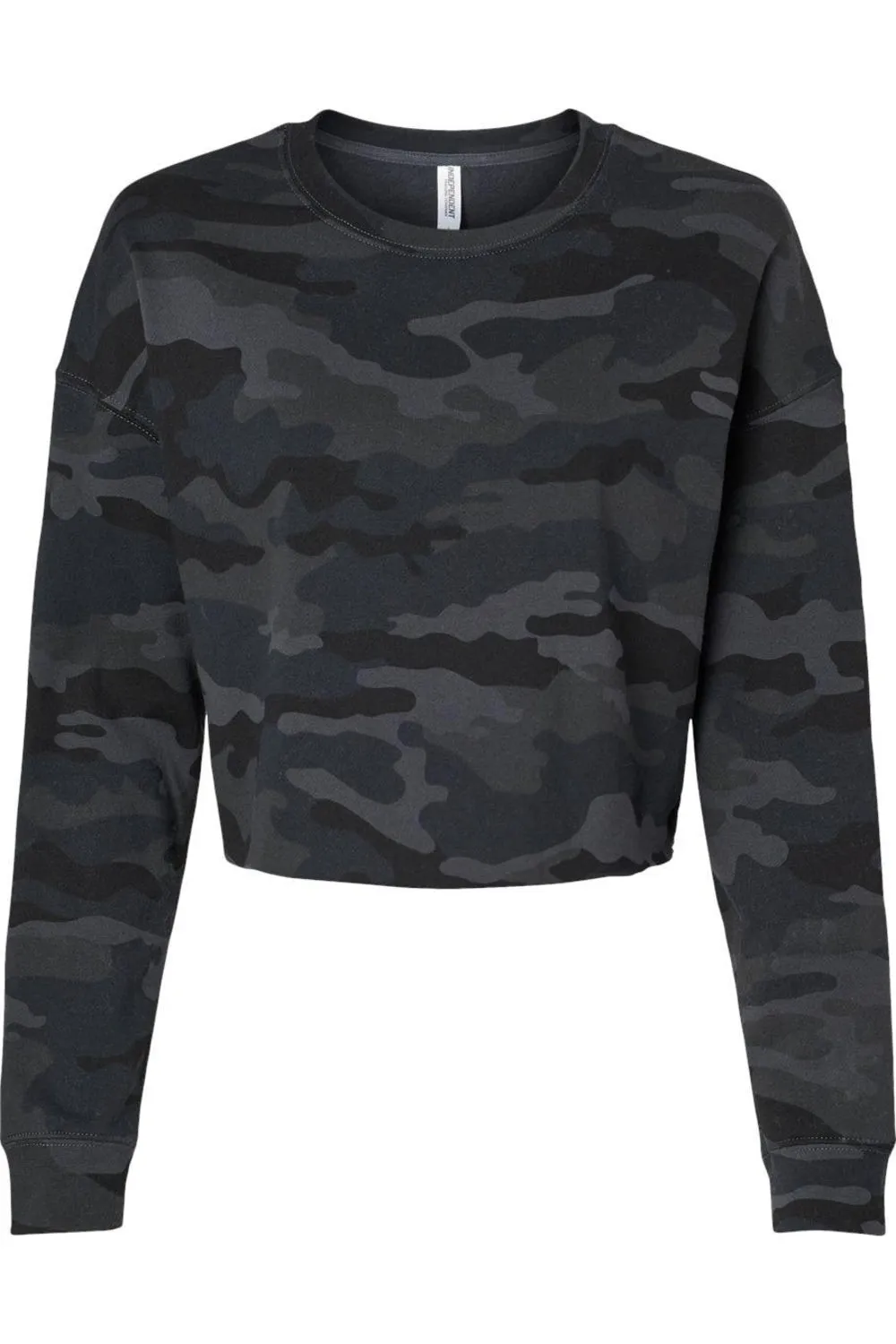 Independent Trading Co. Women´s Lightweight Cropped Crew Pullover
