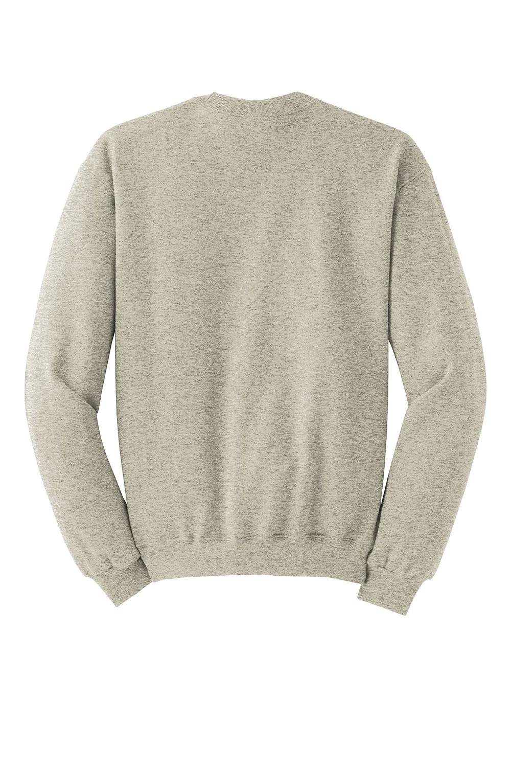 Jerzees Mens NuBlend Fleece Crewneck Sweatshirt - Heather Oatmeal