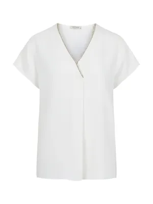 Jewel Trim Top