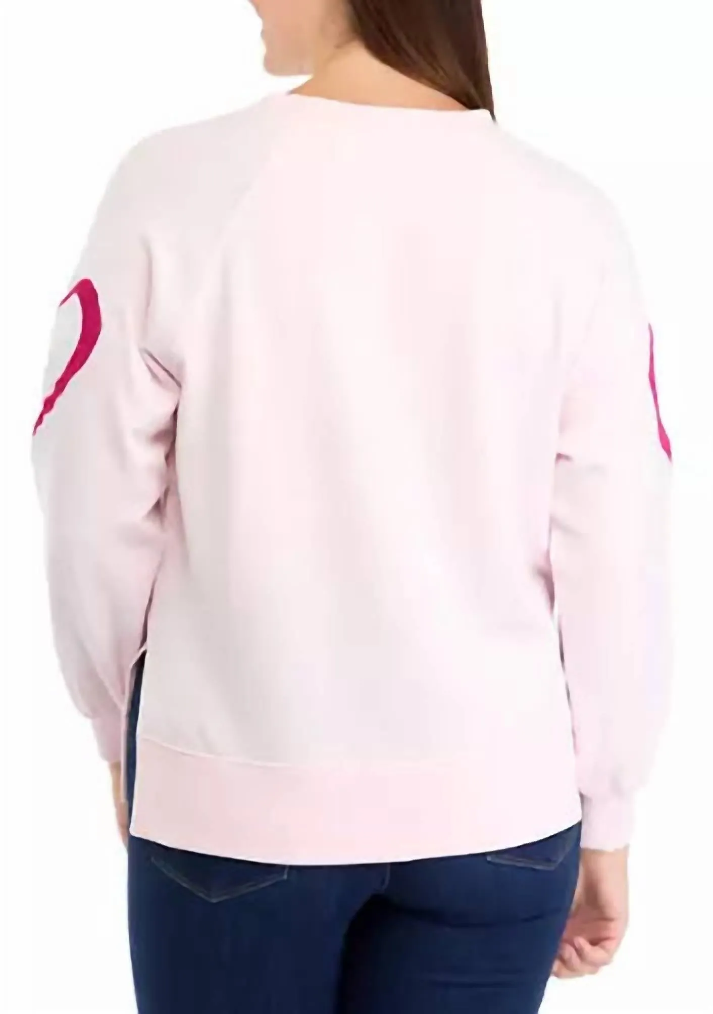 Katie Love Sweatshirt In Pink