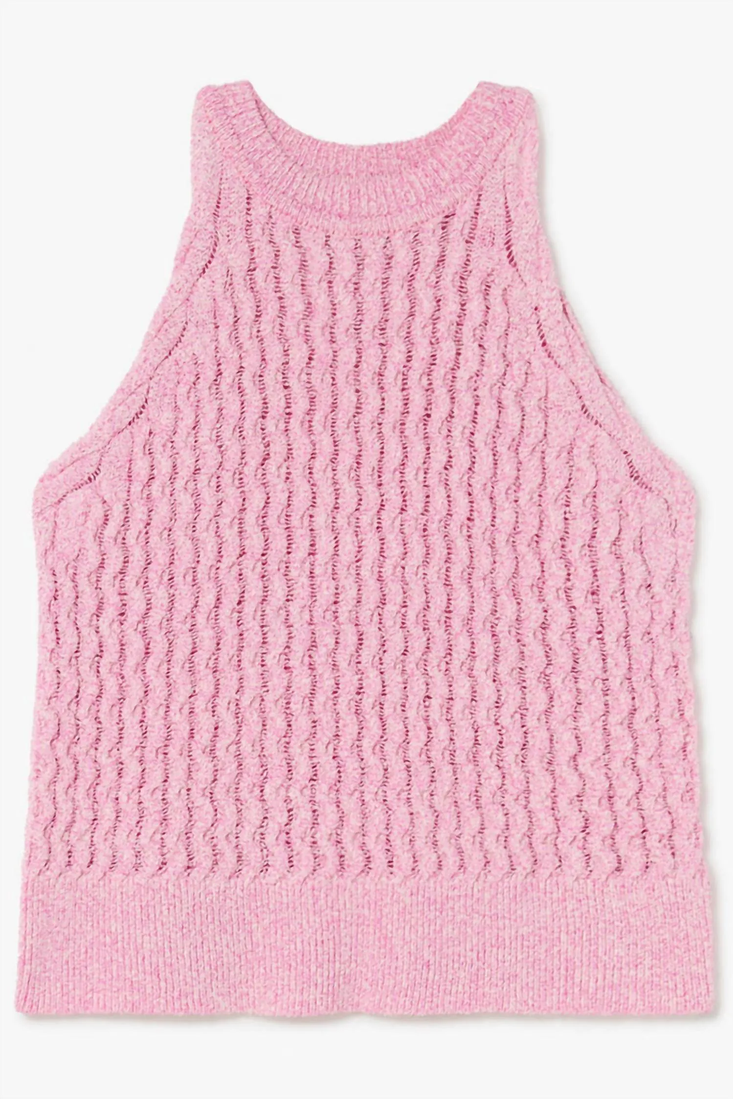 Knitted Bermuda In Pink