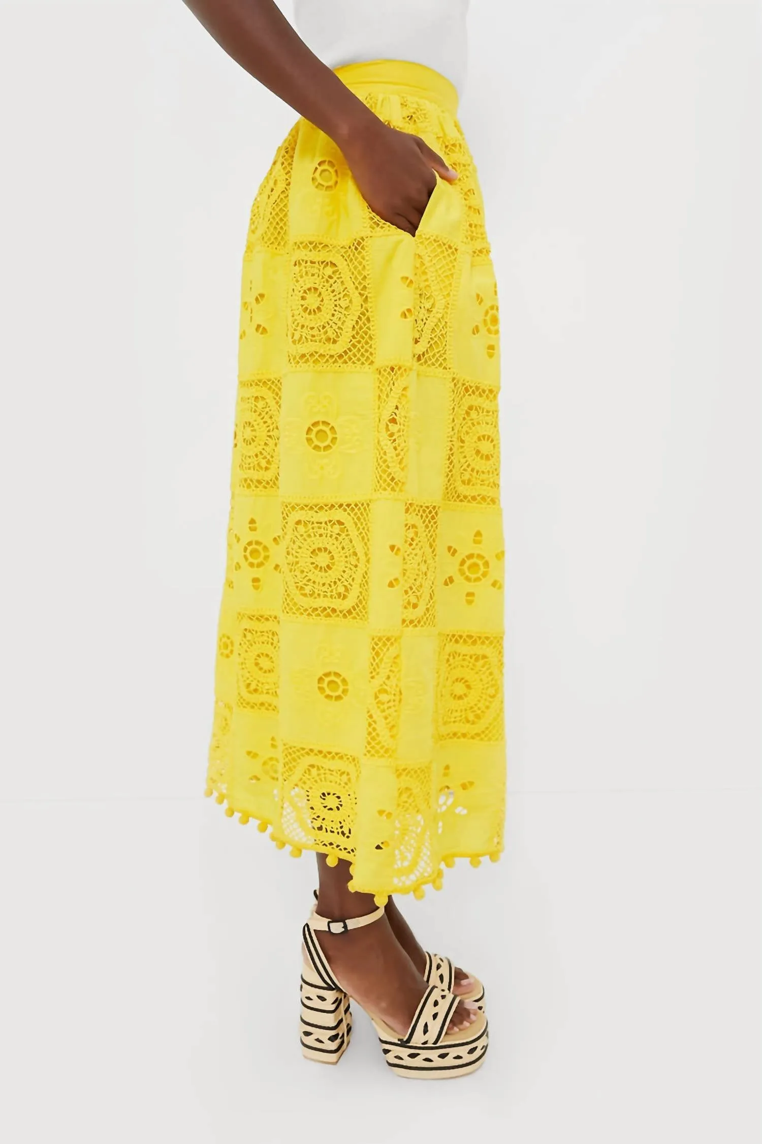 Lamar Skirt In Dandelion