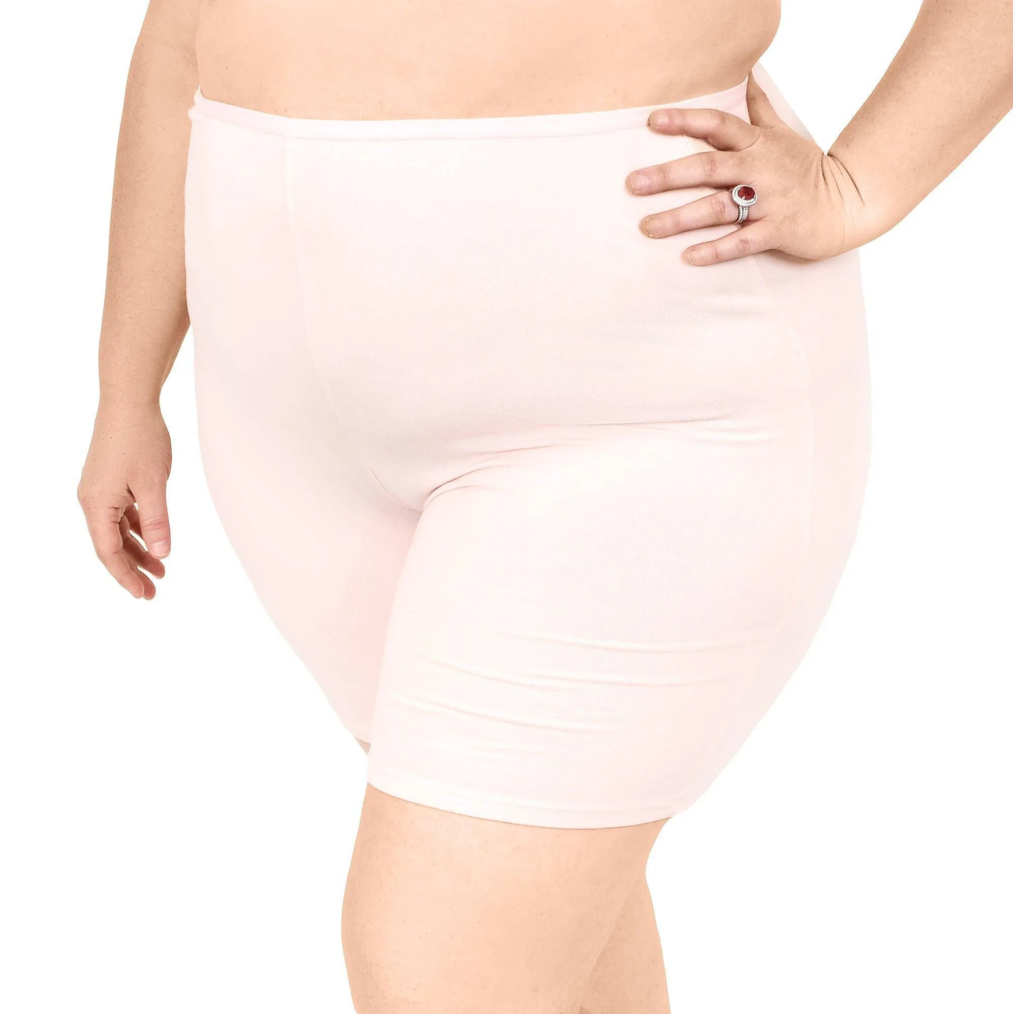 Lux Cotton Anti Thigh Chafing Underwear Short 7"