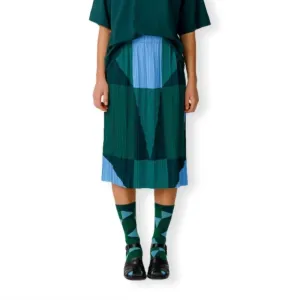 Luzia Skirt In Multi - Green