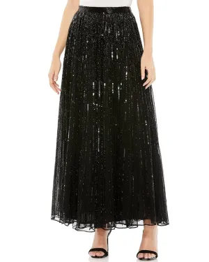 Mac Duggal A-Line Midi Skirt