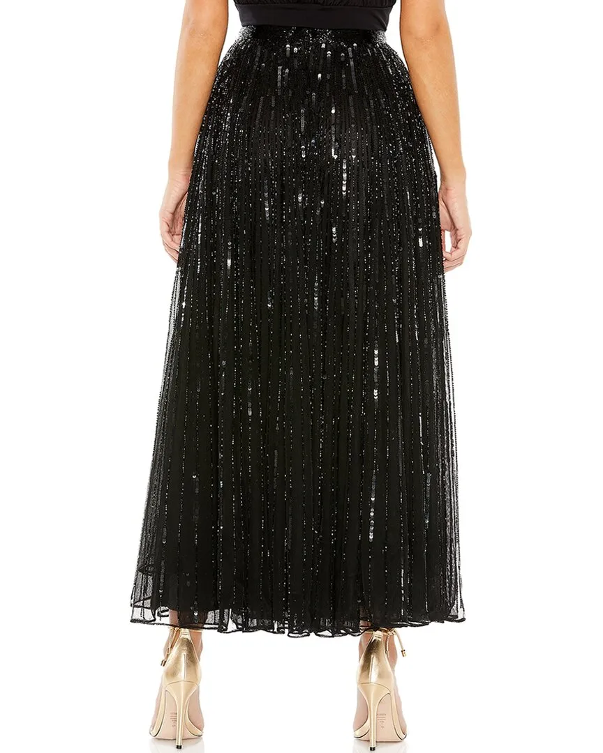 Mac Duggal A-Line Midi Skirt