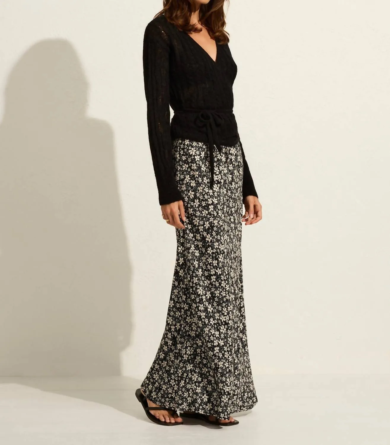 Maeve Maxi Skirt In Black