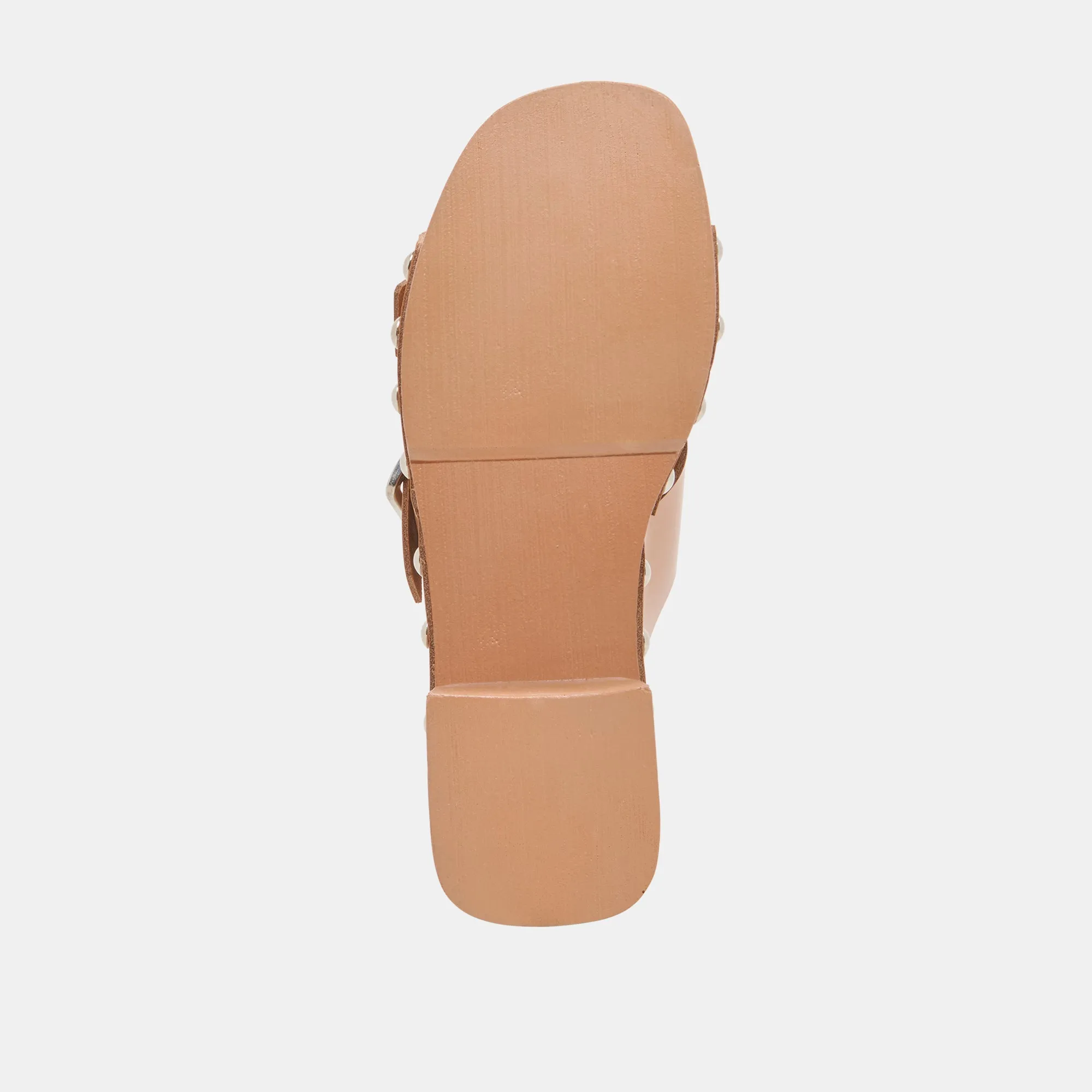 MELODY HEELS TAN LEATHER
