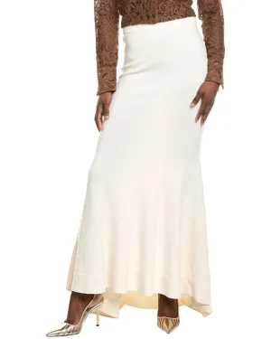 Michael Kors Collection Cashmere-Blend Fishtail Maxi Skirt