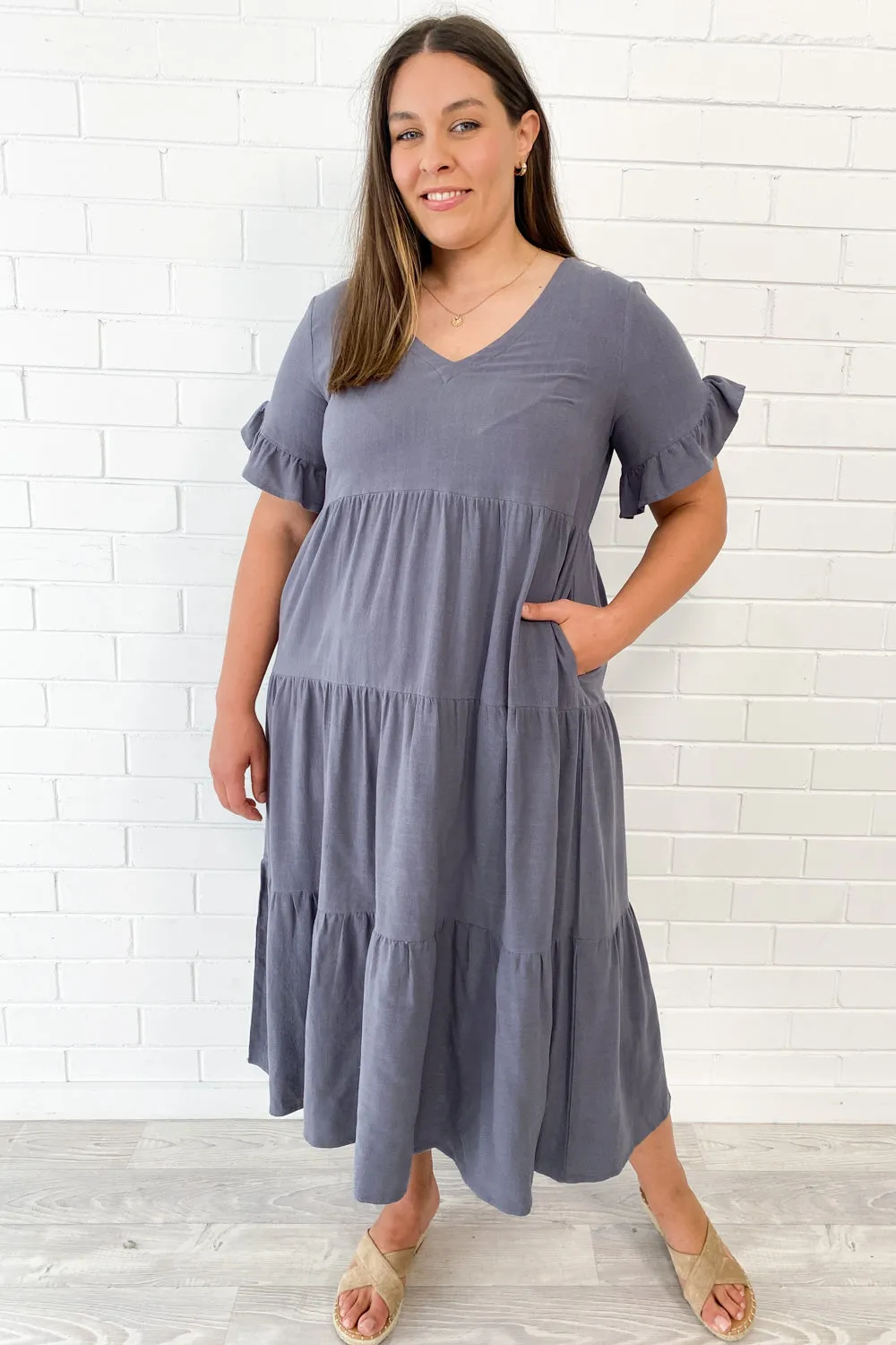 Michelle Midi Dress - Summer Brights