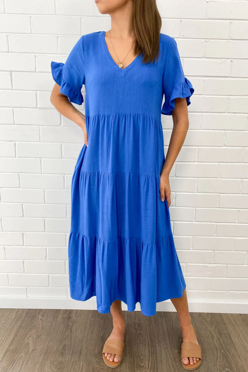 Michelle Midi Dress - Summer Brights