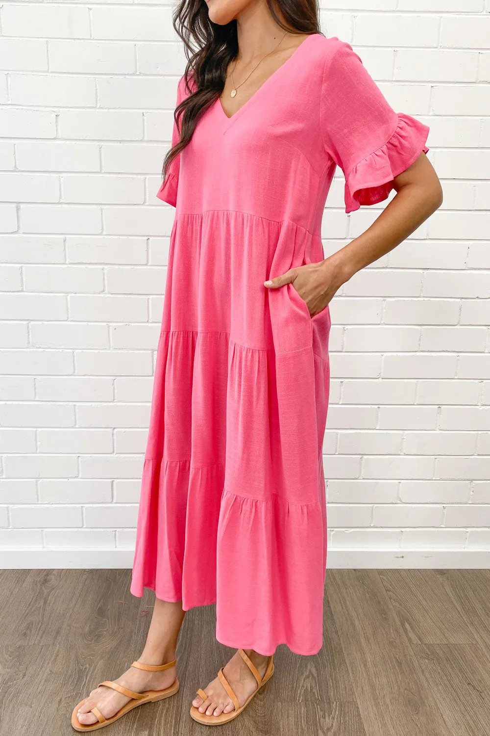 Michelle Midi Dress - Summer Brights