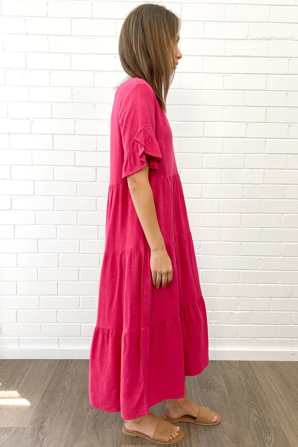 Michelle Midi Dress - Summer Brights