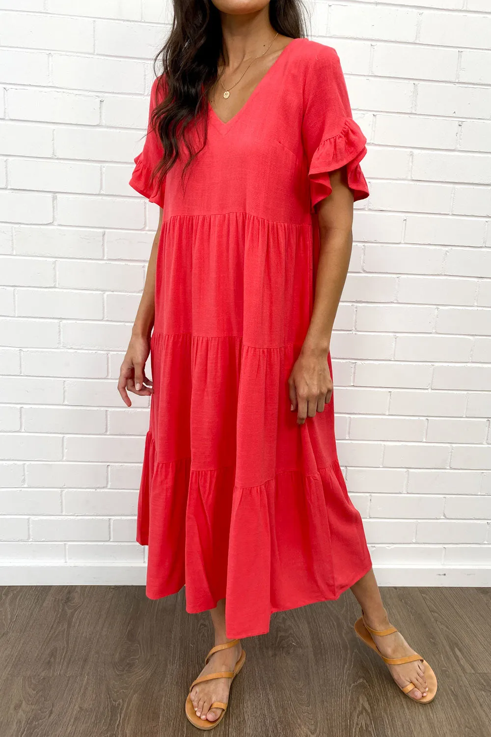 Michelle Midi Dress - Summer Brights