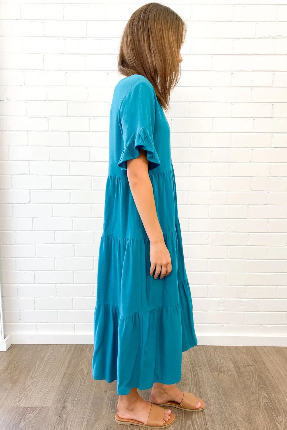 Michelle Midi Dress - Summer Brights