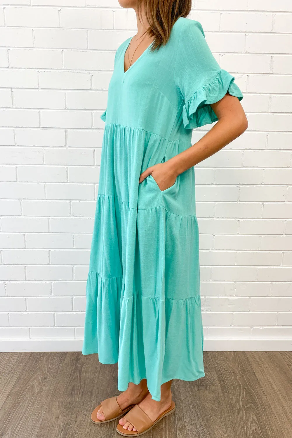 Michelle Midi Dress - Summer Brights