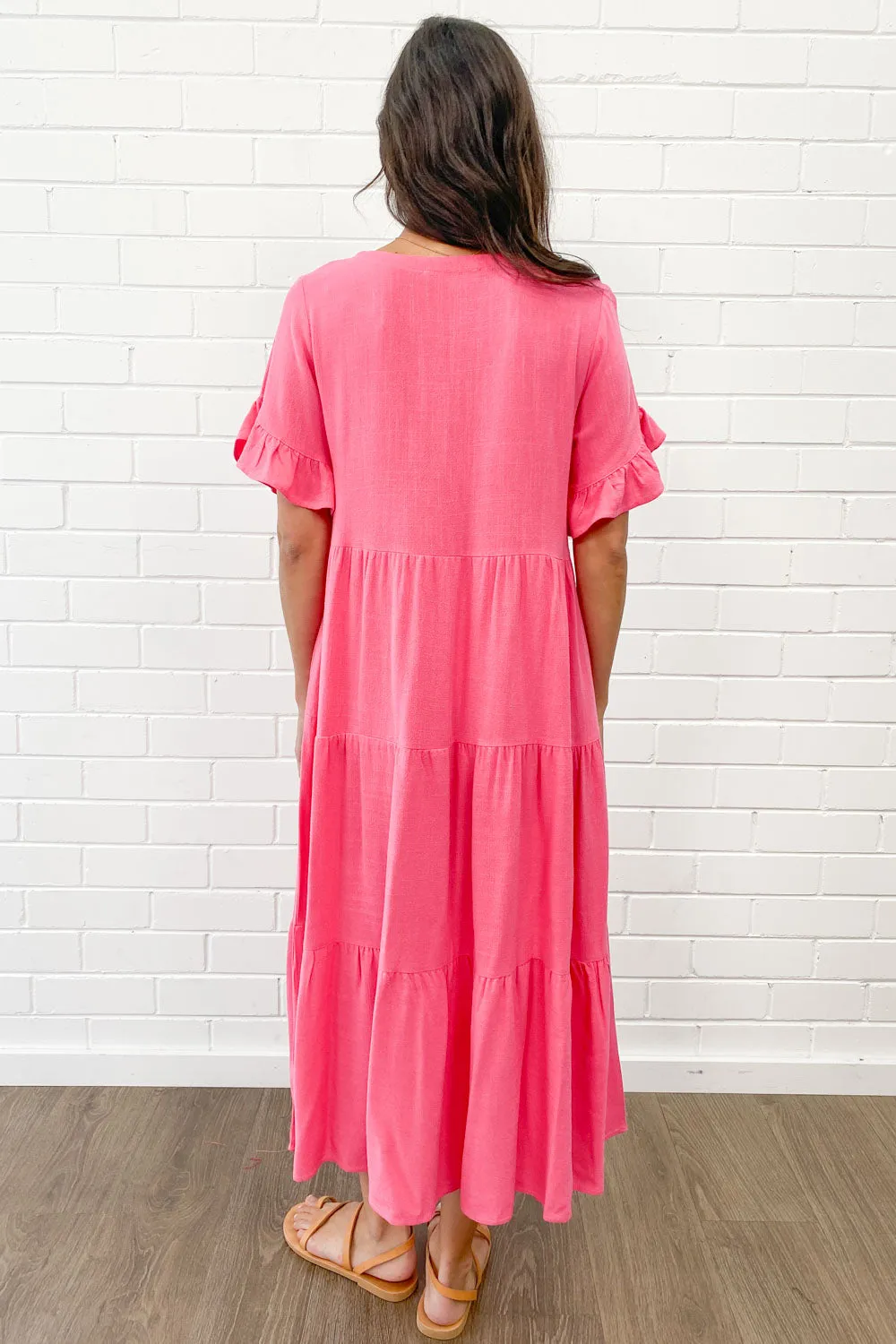 Michelle Midi Dress - Summer Brights