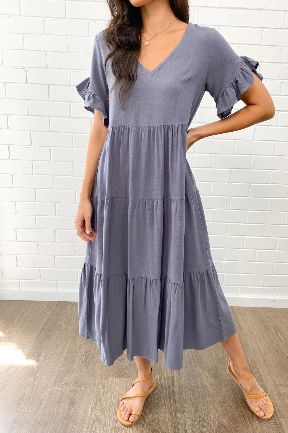 Michelle Midi Dress - Summer Brights
