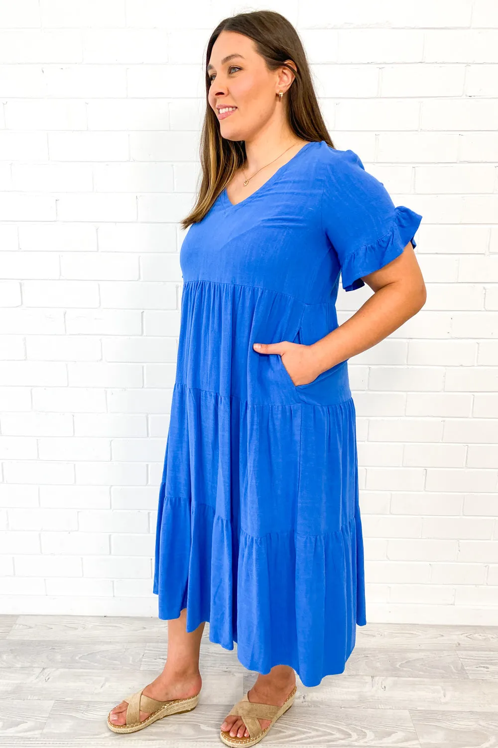 Michelle Midi Dress - Summer Brights