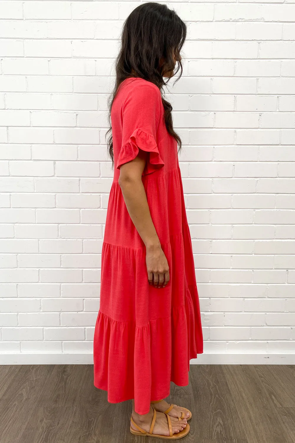 Michelle Midi Dress - Summer Brights