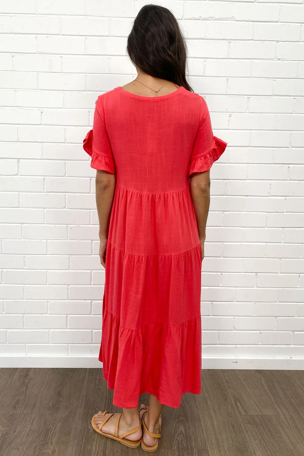 Michelle Midi Dress - Summer Brights