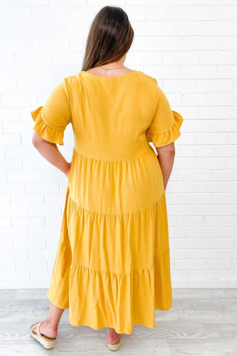 Michelle Midi Dress - Summer Brights