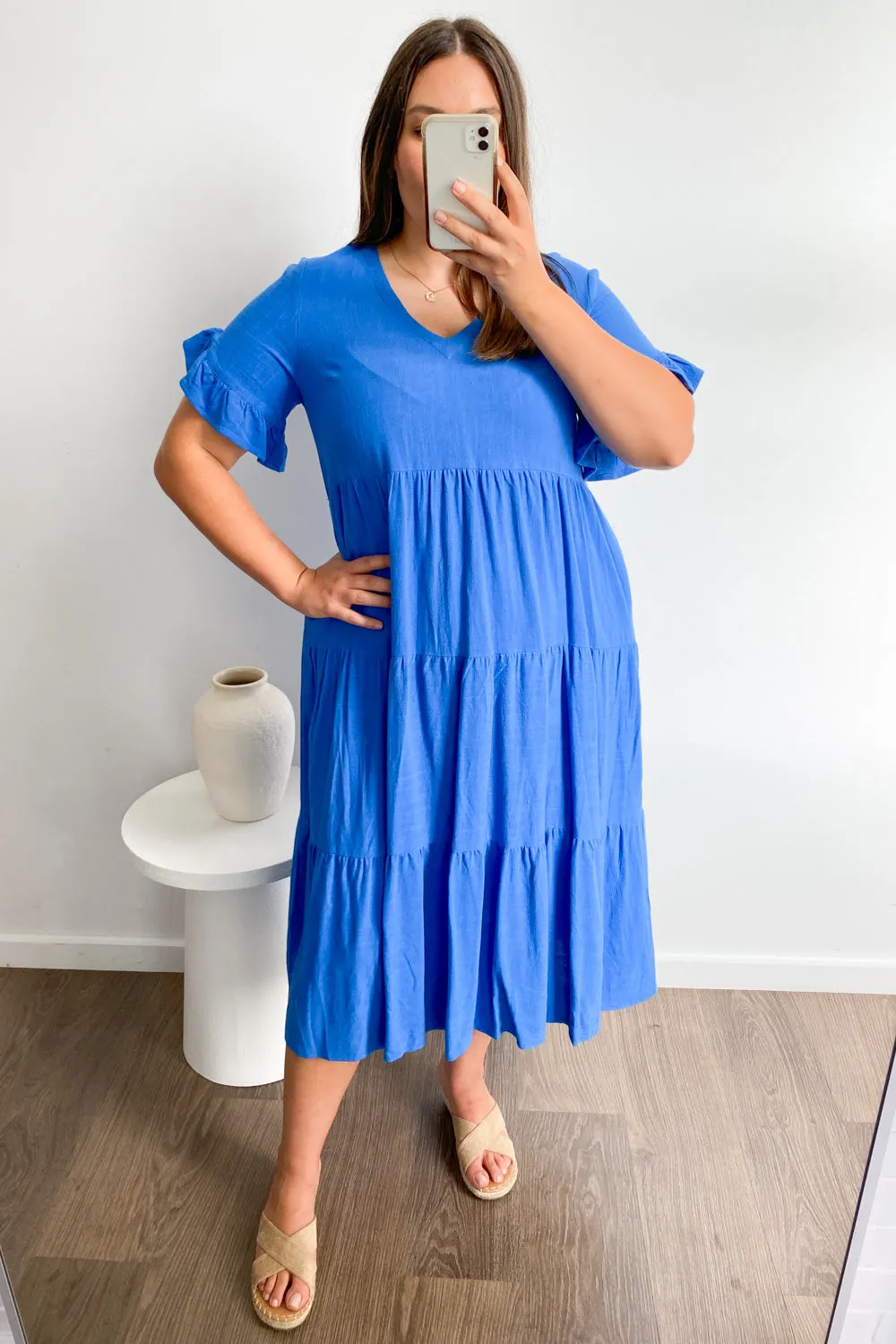 Michelle Midi Dress - Summer Brights