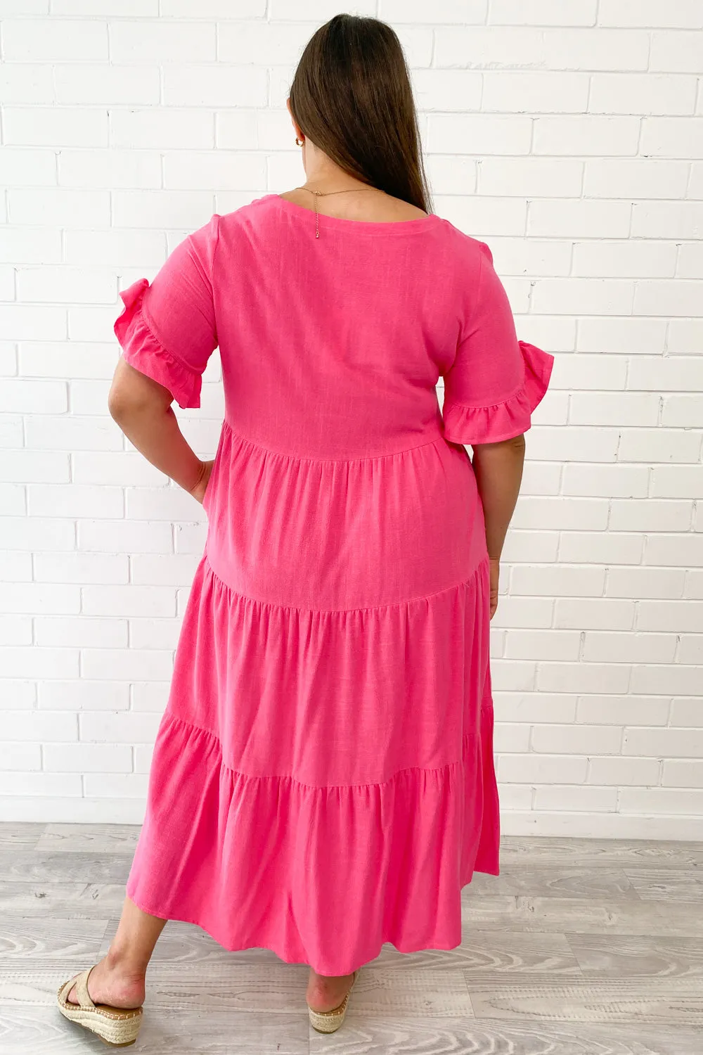 Michelle Midi Dress - Summer Brights