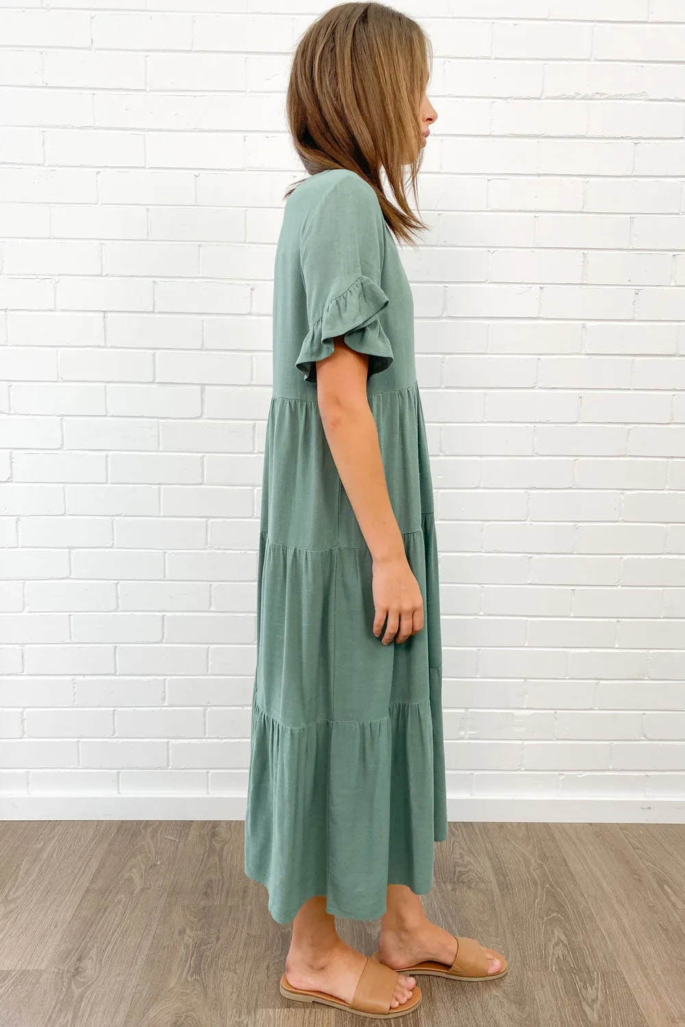 Michelle Midi Dress - Summer Brights