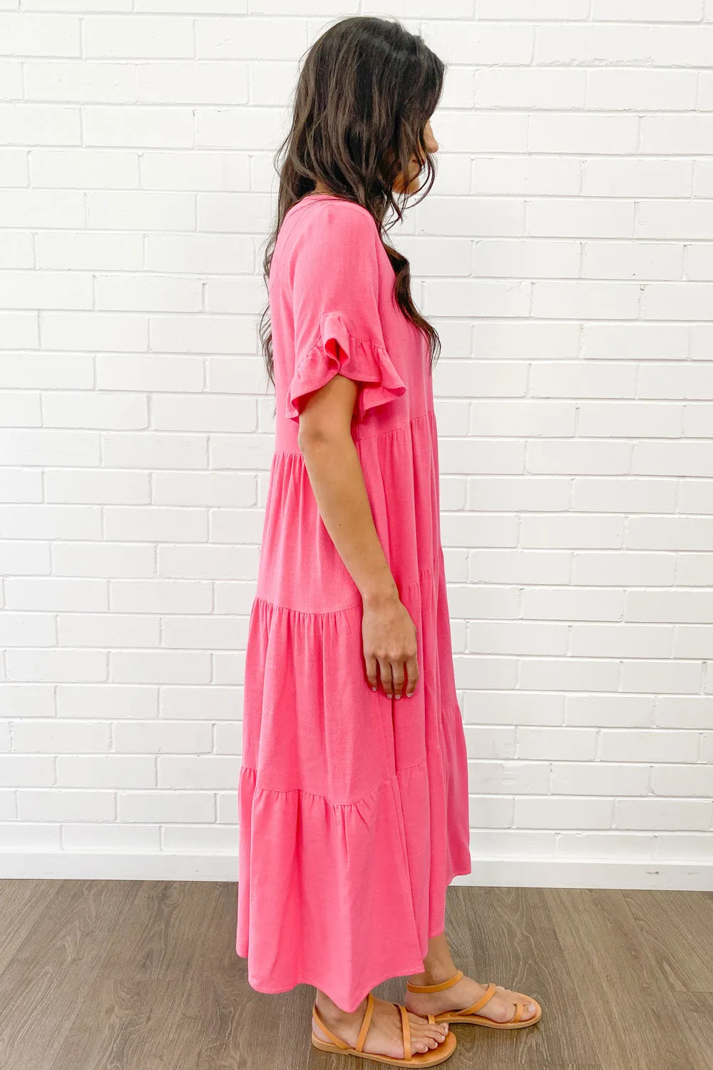 Michelle Midi Dress - Summer Brights