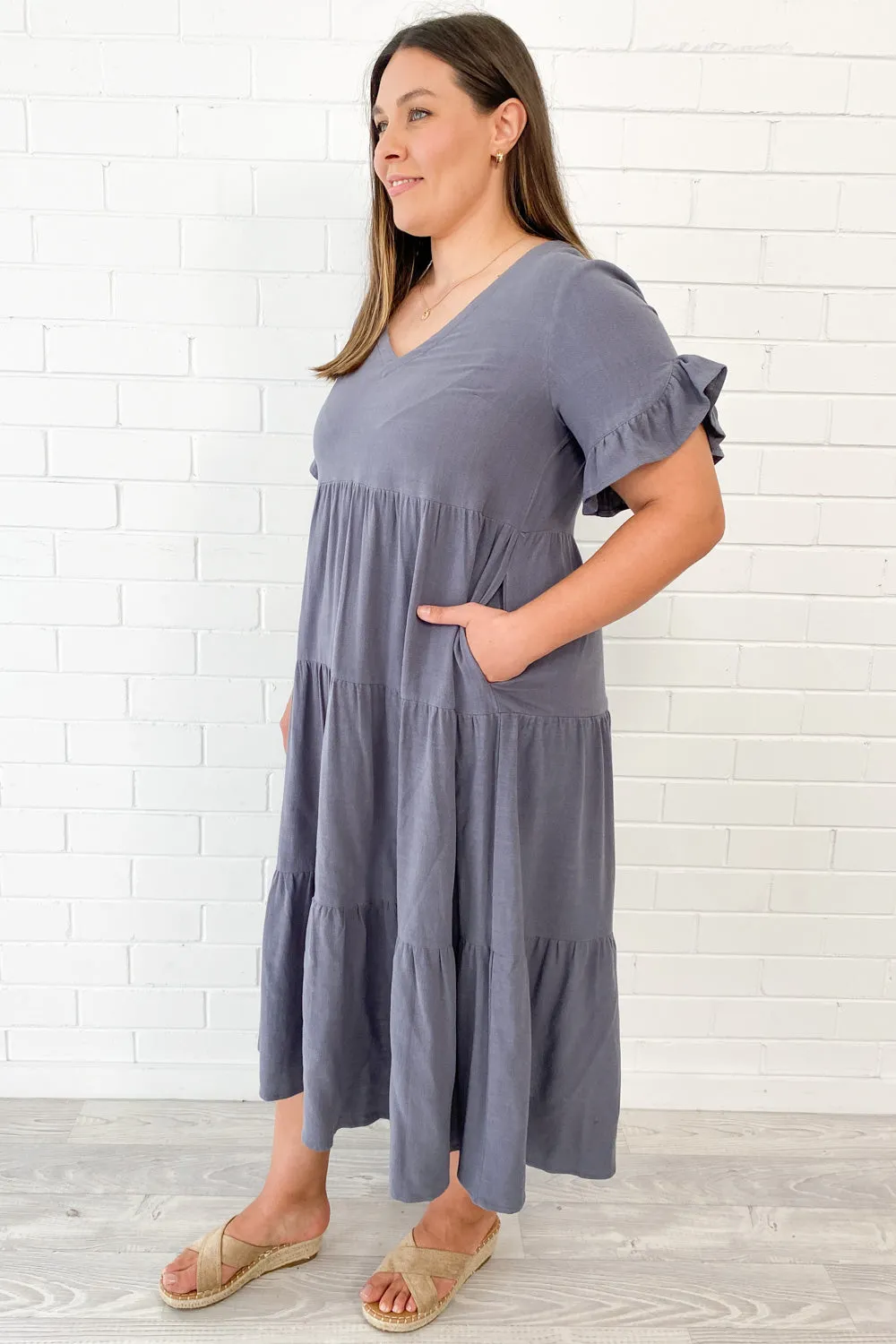 Michelle Midi Dress - Summer Brights