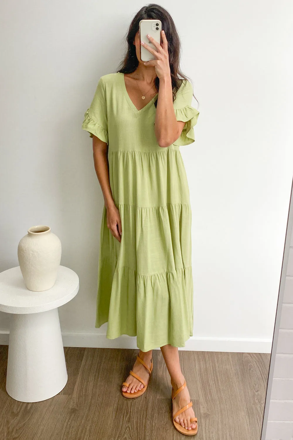 Michelle Midi Dress - Summer Brights