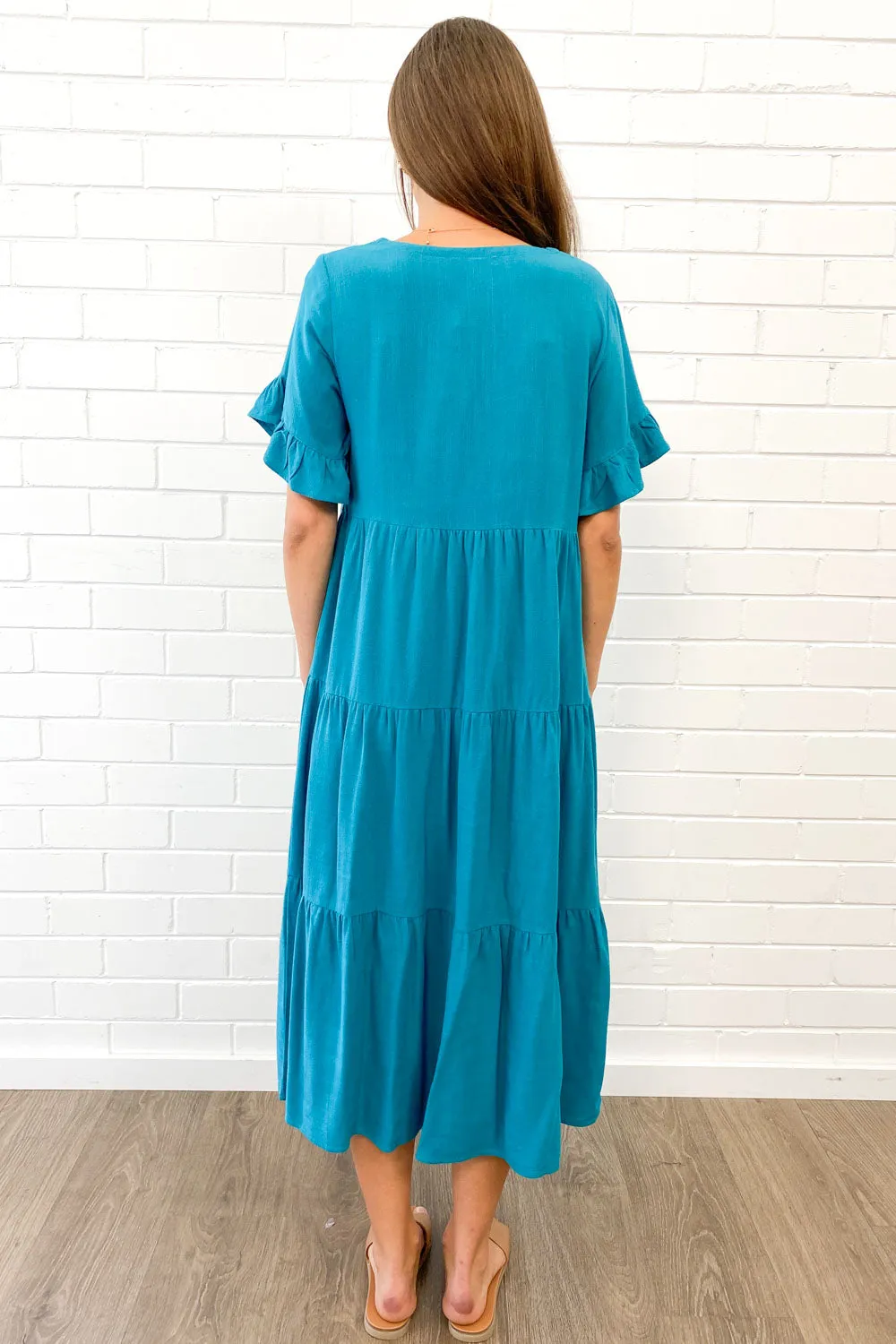 Michelle Midi Dress - Summer Brights